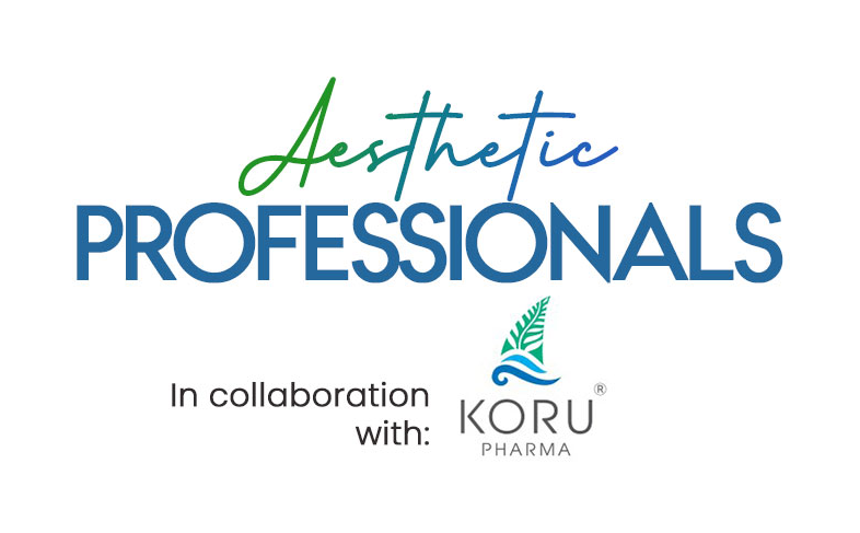 Aesthetic Professionals en colaboracion con Koru Pharma